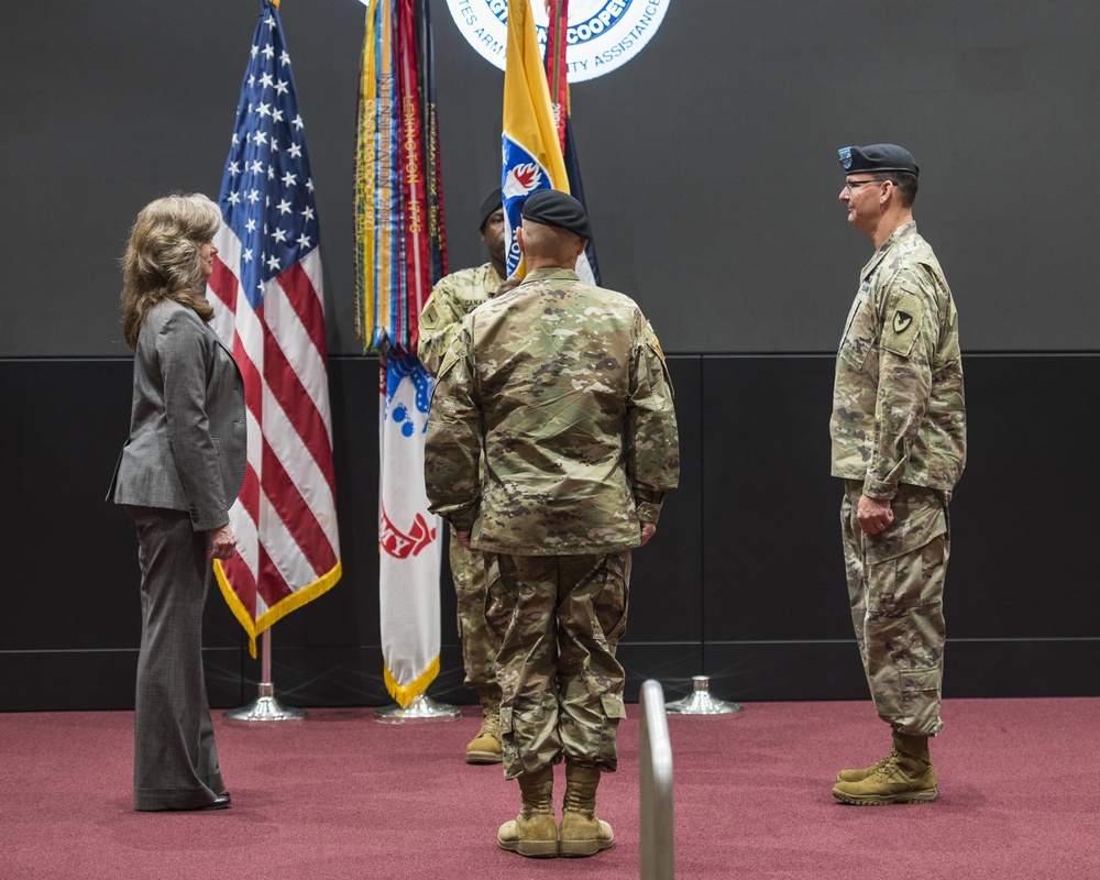 USASAC Relinquishment of Command Ceremony