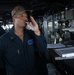 USS Blue Ridge Bridge Watchstanders Keep Ship Operations Running Smoothly