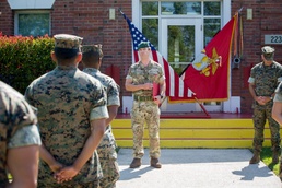 British Royal Marine Receives Bronze Star