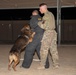 Bite suit training with military working dogs