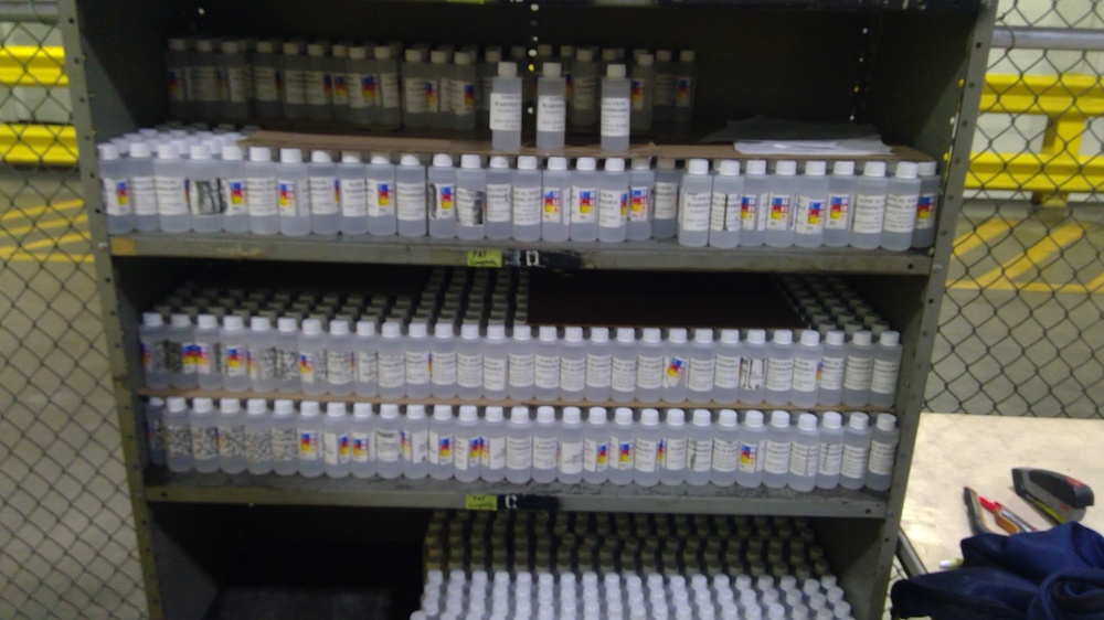 RIA factory receives almost 500 gallons of hand sanitizer for COVID fight