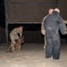 Bite suit training with military working dogs