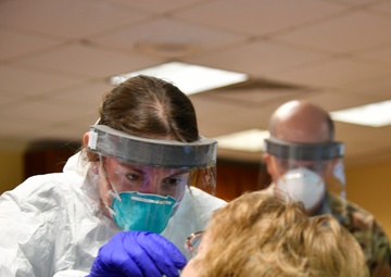 Michigan Guard conducts COVID testing in local communities