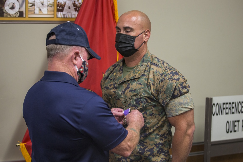MCAS Yuma Marine receives Purple Heart