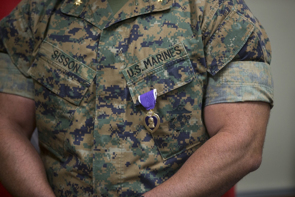 MCAS Yuma Marine receives Purple Heart