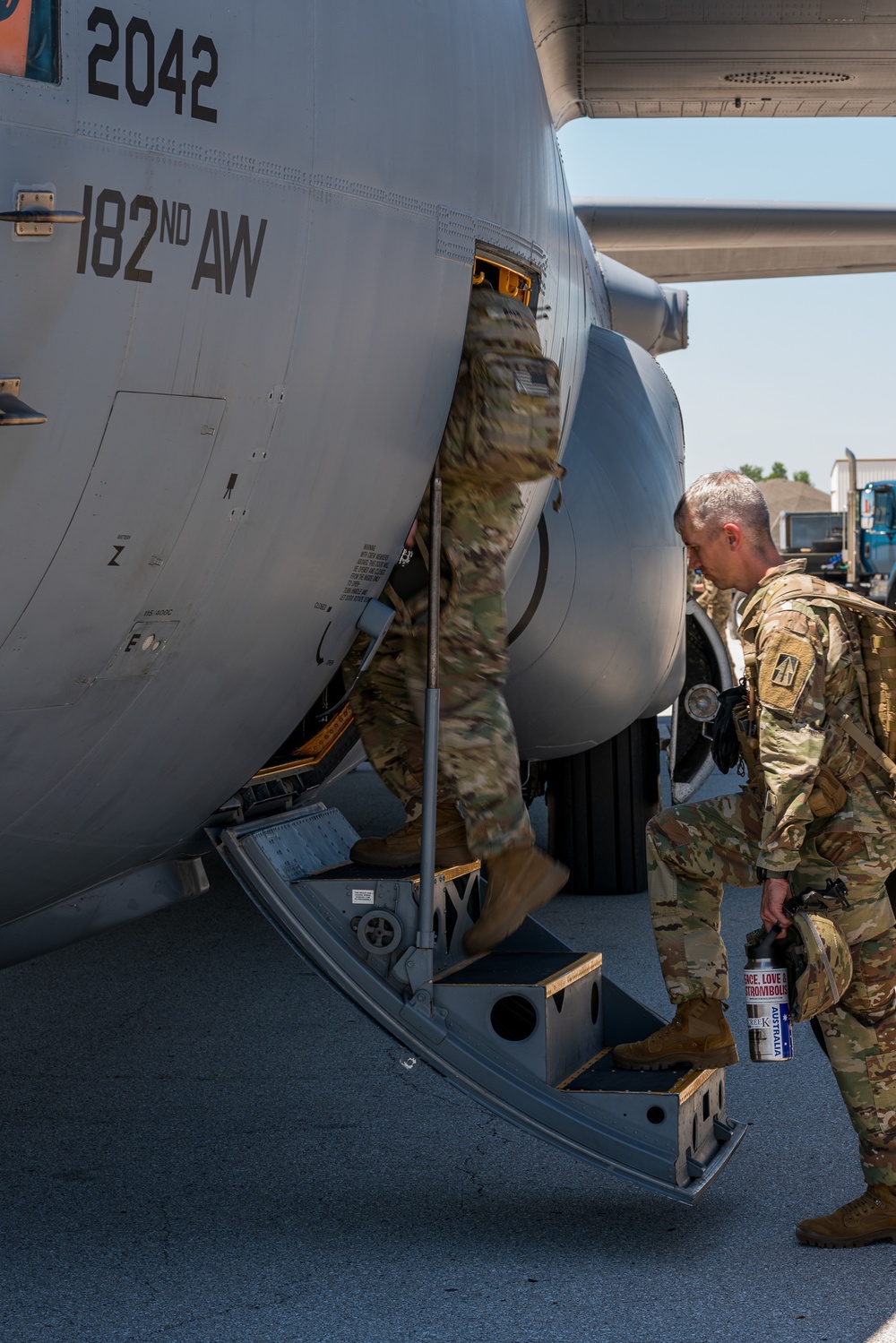 Indiana National Guardsmen deploy to nation’s capital