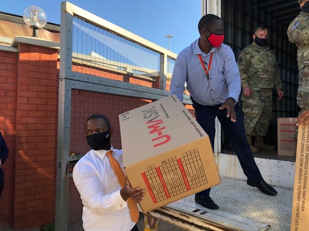 U.S. Embassy delivers medical equipment to the Kingdom of  Eswatini