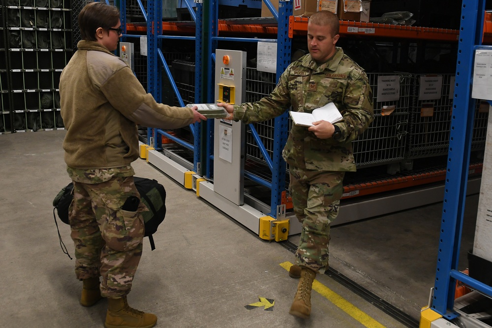 194th Wing Guardsmen prepare to support their community during civl unrest. 
