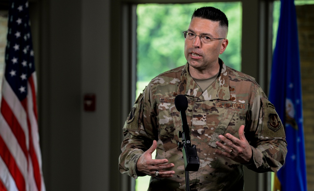 88 ABW Commander Holds Press Conference