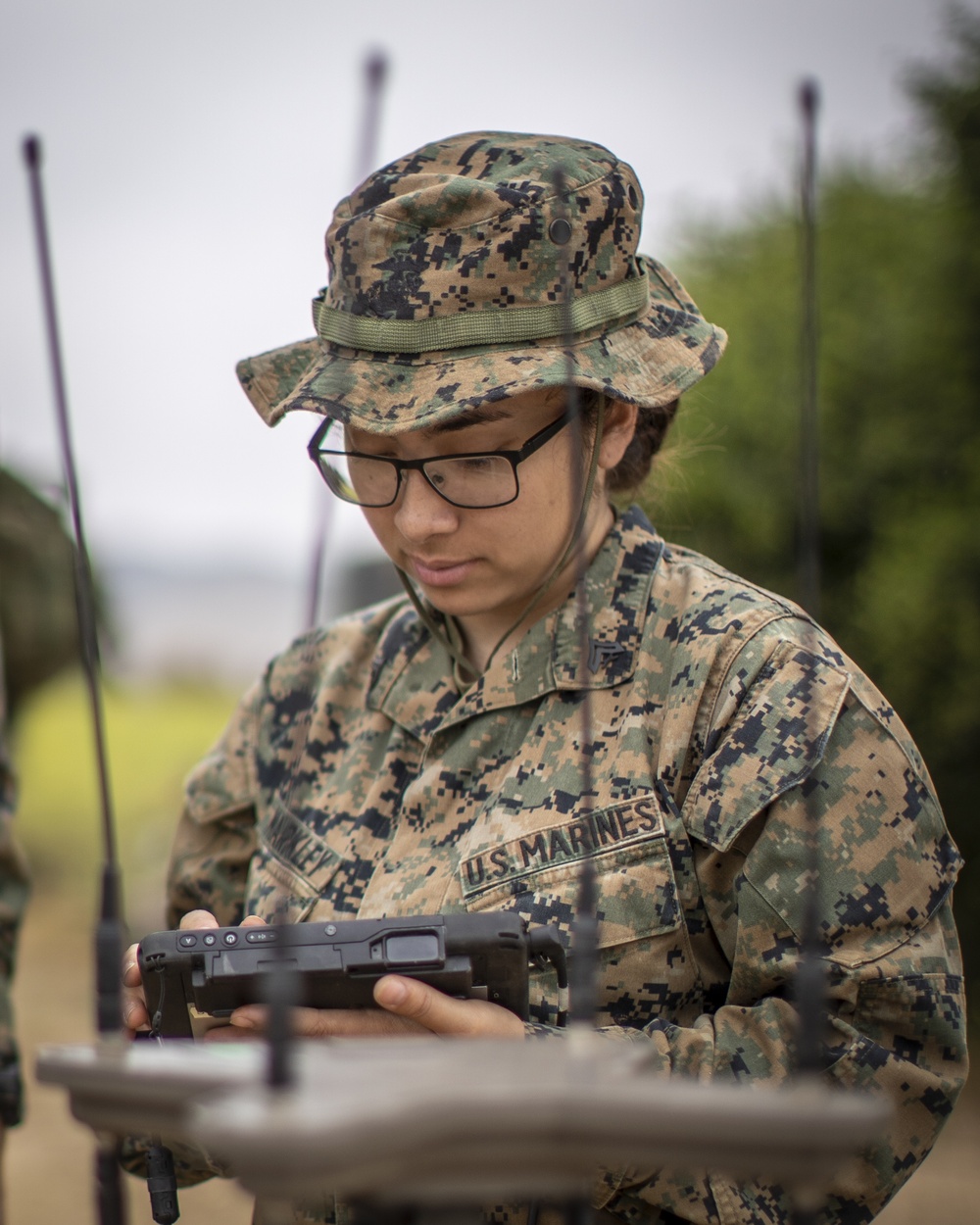 1st Radio Battalion Conducts Field Exercise