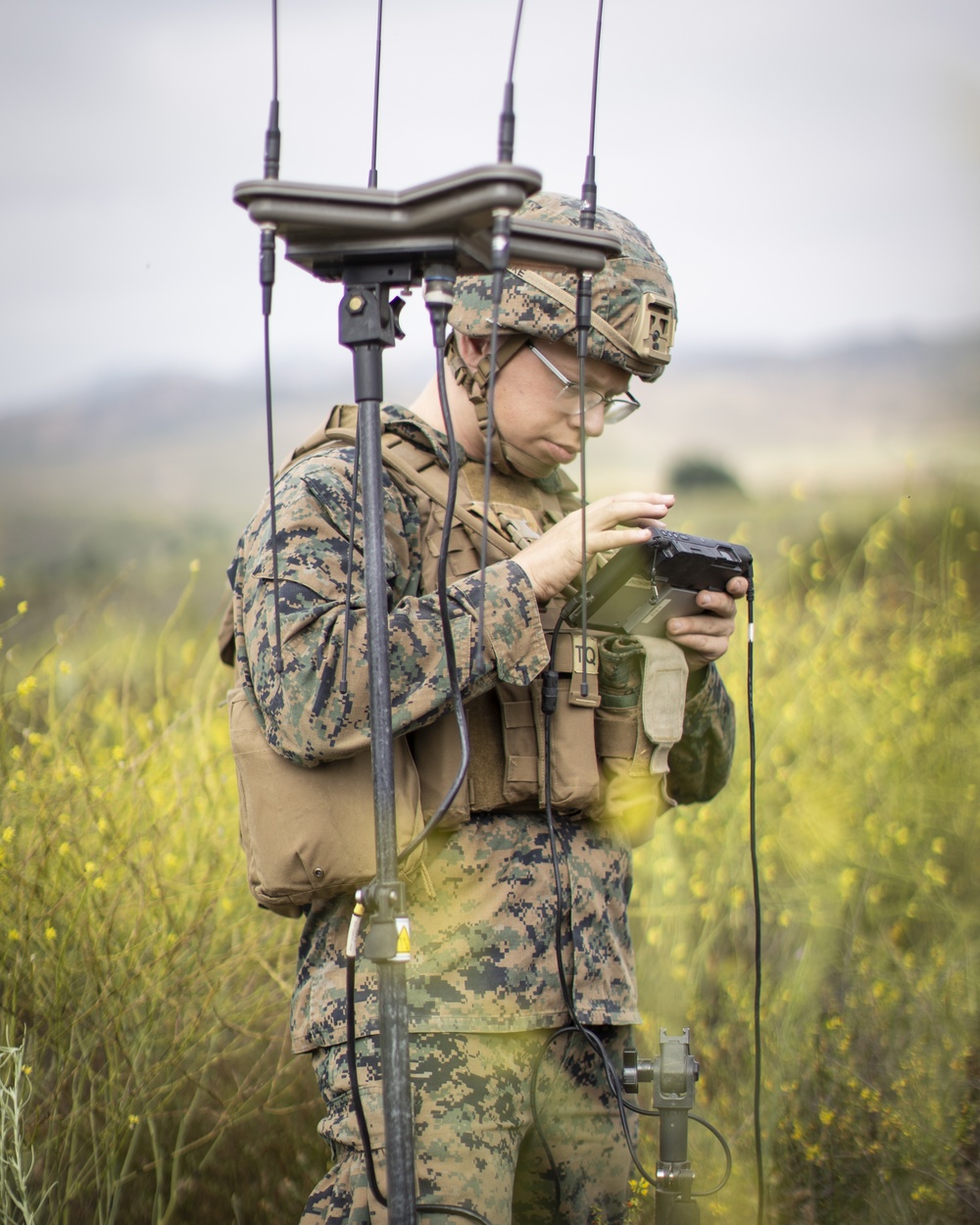 1st Radio Battalion Conducts Field Exercise