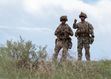 4-9 IN battalion squad situational training exercise