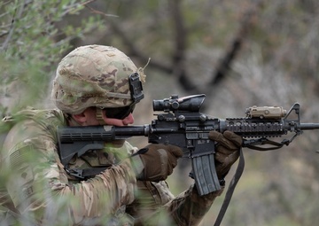 4-9 IN battalion squad situational training exercise