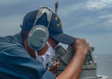 USS Russell Underway Operations