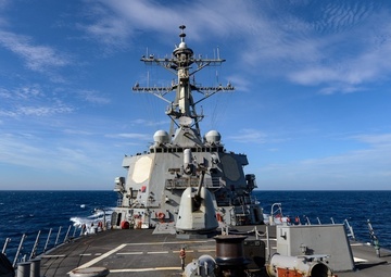 USS Russell Underway Operations