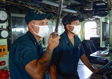 USS Russell Underway Operations