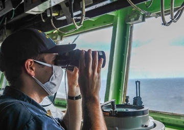 USS Russell Underway Operations