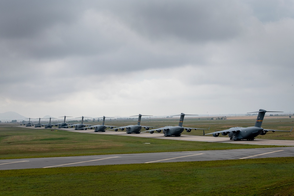 Mighty 97th conducts large formation exercise