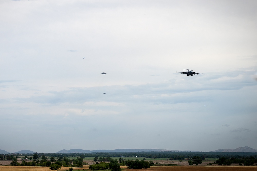 Mighty 97th conducts large formation exercise