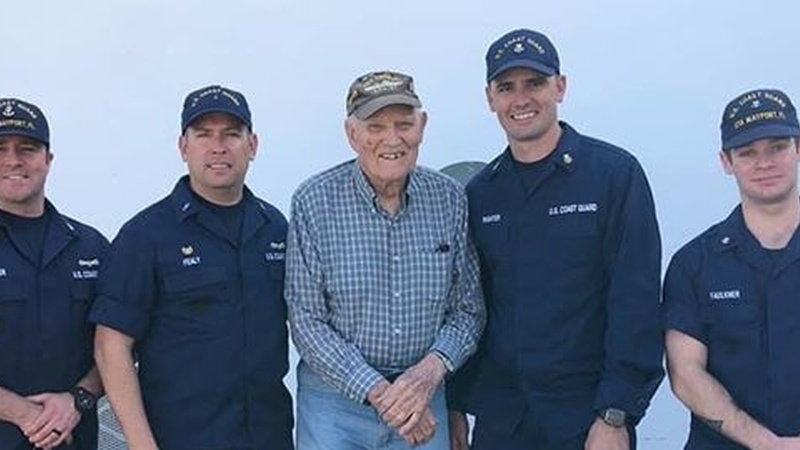 Coast Guard Veteran Crosses the Bar
