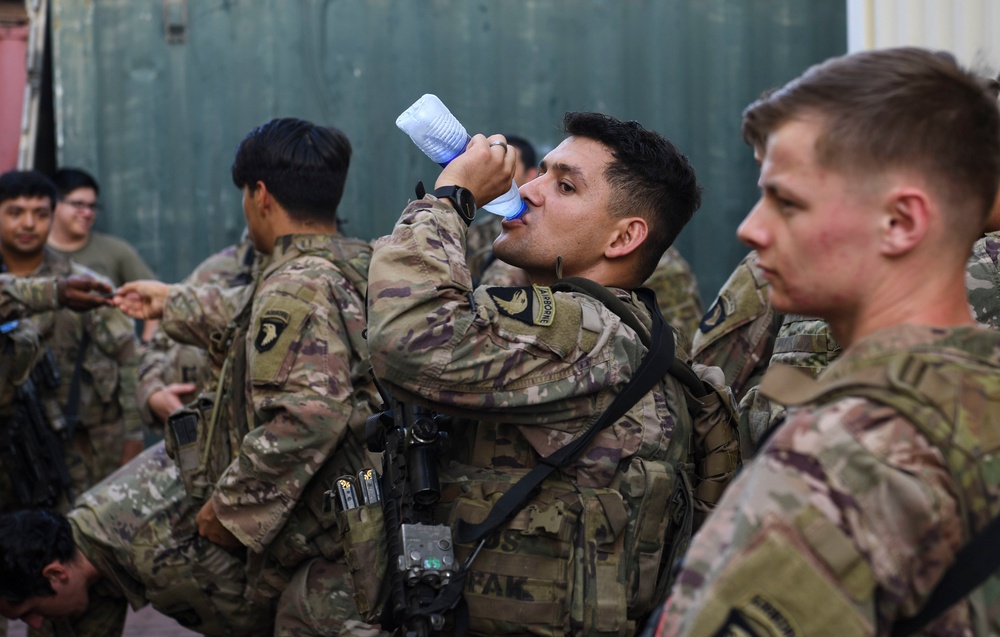 EARF emergency deployment readiness exercise