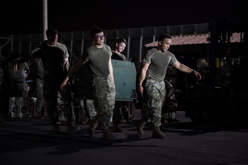 EARF emergency deployment readiness exercise
