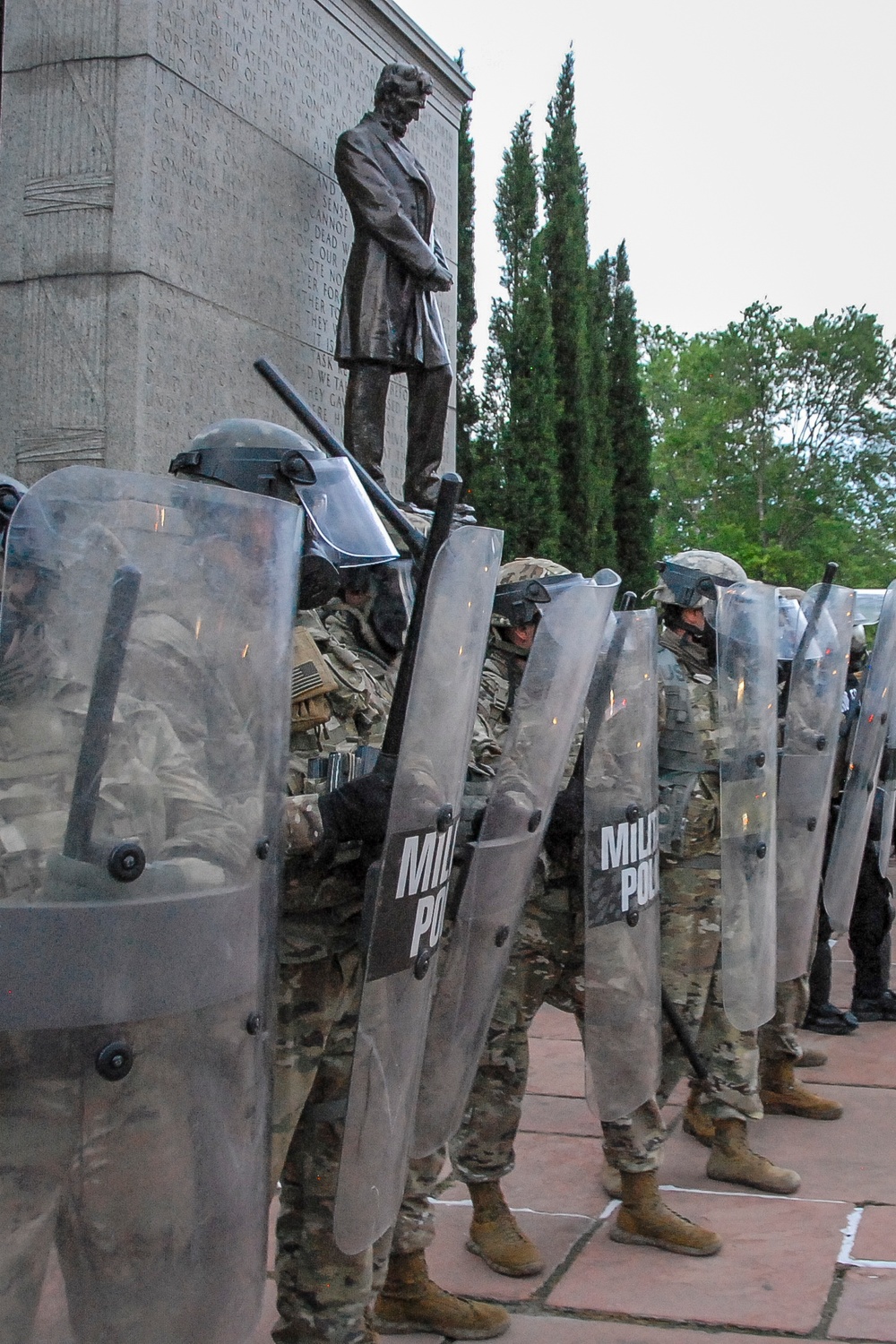 Nebraska National Guard supports law enforcement at Nebraska Capitol