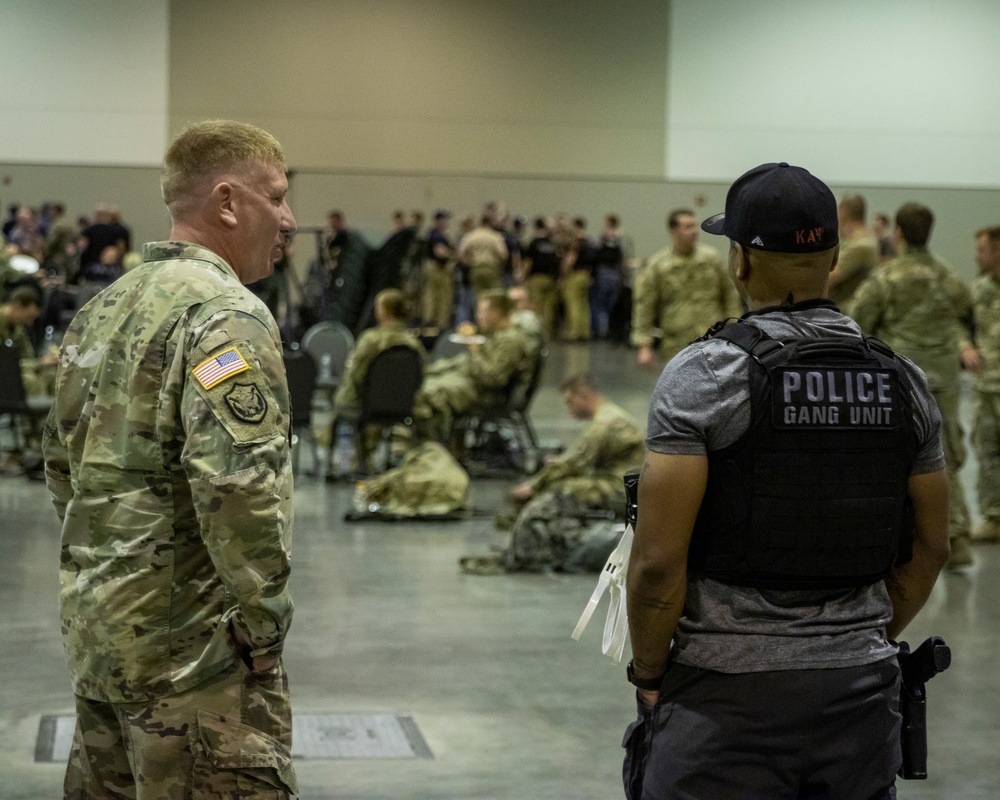 Nebraska National Guard supports local law enforcement in Omaha