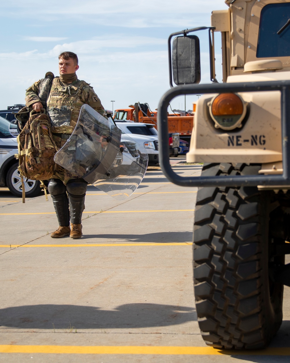 Nebraska National Guard supports local law enforcement in Omaha