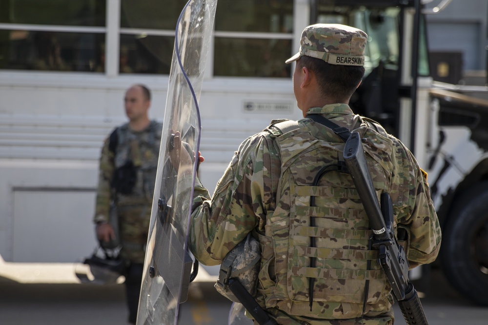 Nebraska National Guard supports local law enforcement in Omaha