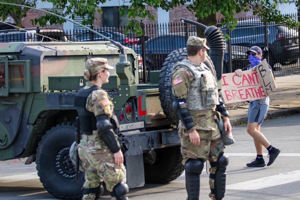 Nebraska National Guard supports local law enforcement in Omaha