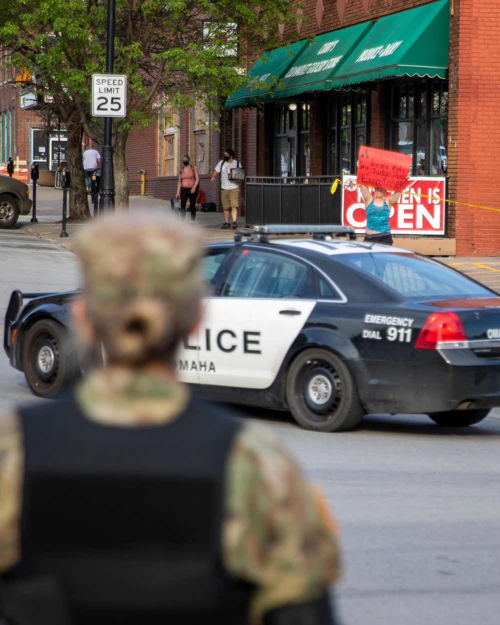 Nebraska National Guard supports local law enforcement in Omaha