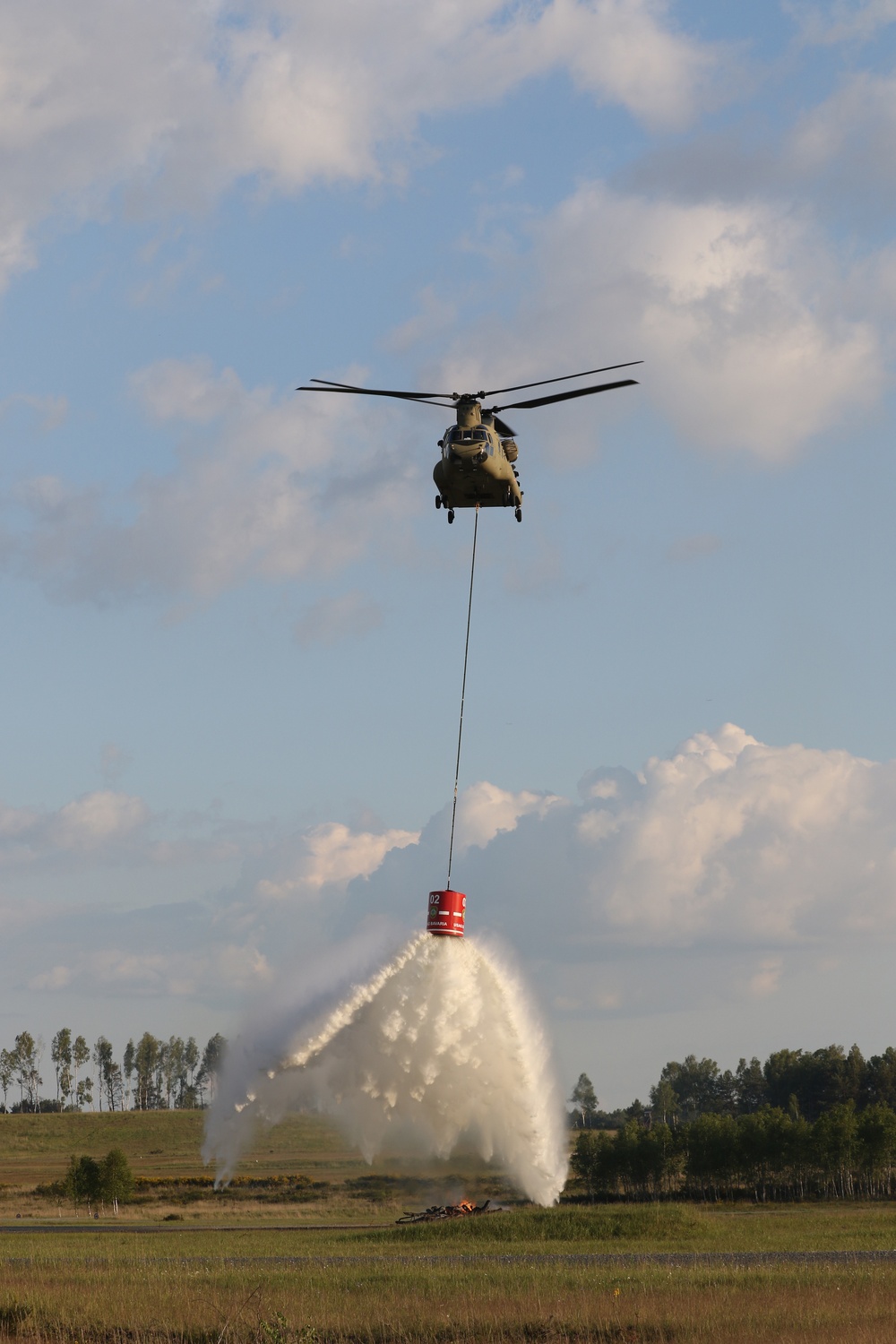 12th CAB conducts fire prevention training with the USAG Bavaria firefighters.