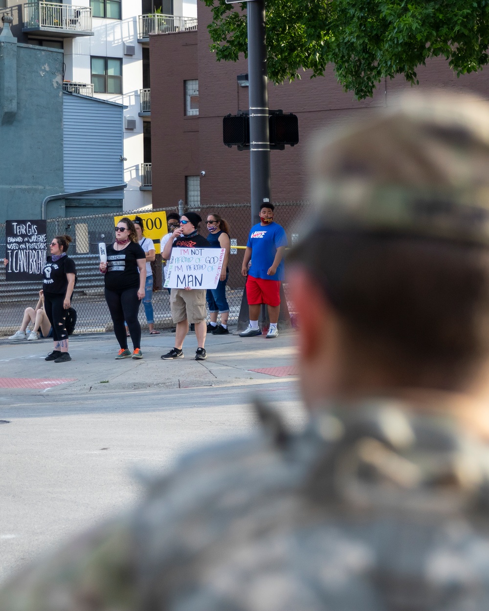 Nebraska National Guard supports local law enforcement in Omaha