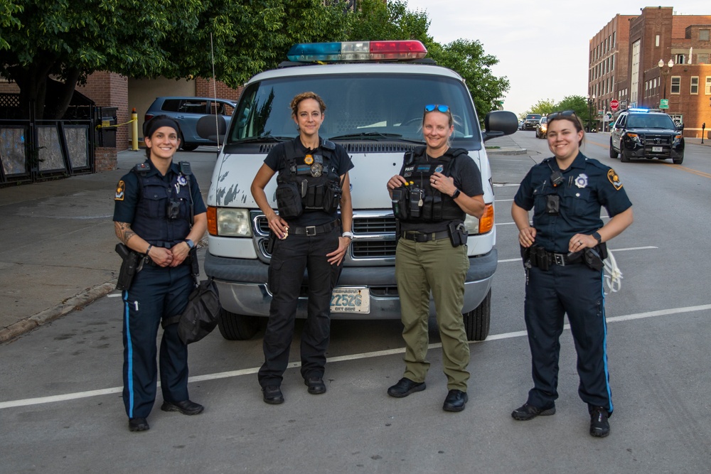 Nebraska National Guard supports local law enforcement in Omaha