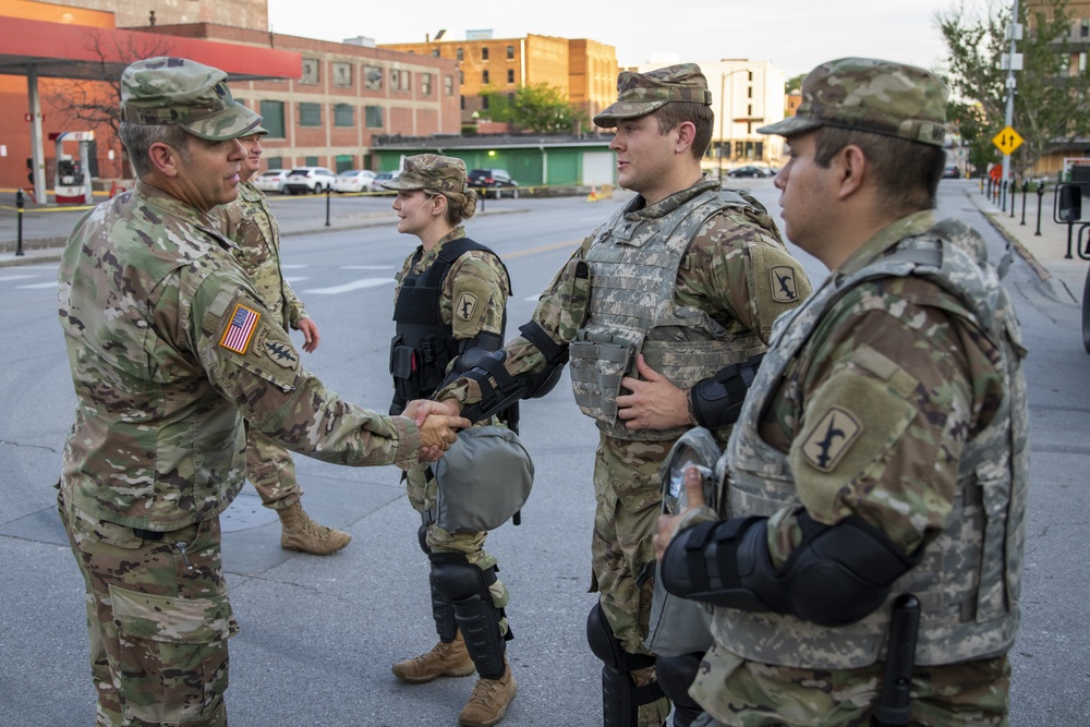 Nebraska National Guard supports local law enforcement in Omaha