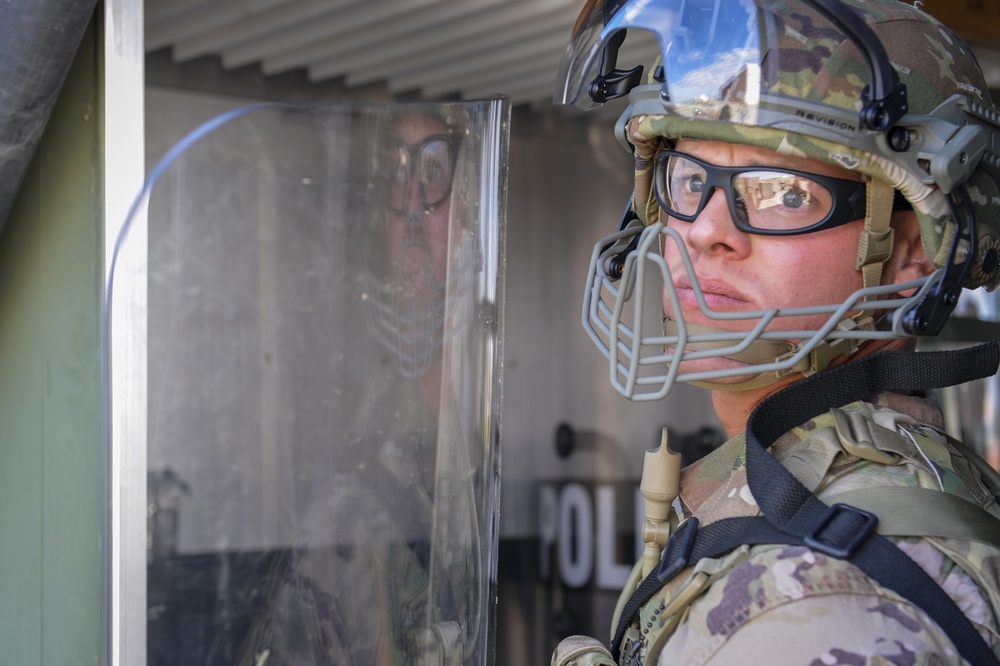 Nebraska National Guard supports law enforcement at Hall of Justice