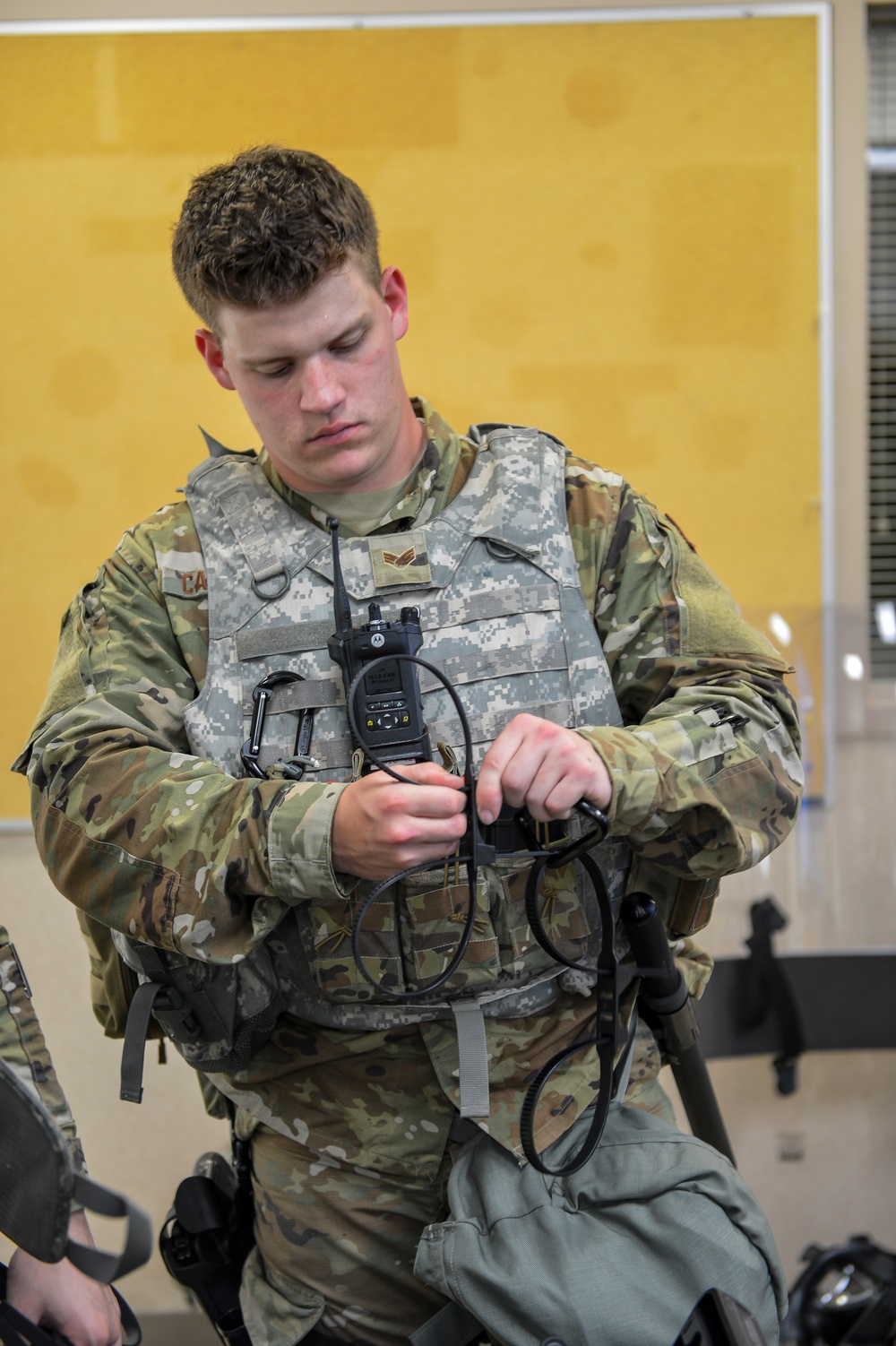 Nebraska National Guard supports law enforcement at Hall of Justice