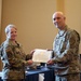 125 Air Expeditionary Squadron Commander Lt. Col. Deborah Garrett Presents Service Medals To Soldiers of the 125th AES