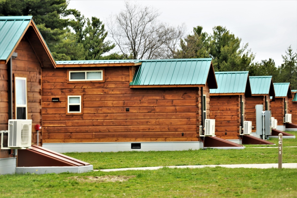 Cabins at Fort McCoy's Pine View Campground