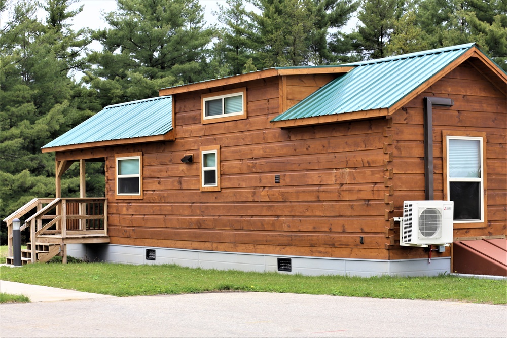 Cabins at Fort McCoy's Pine View Campground