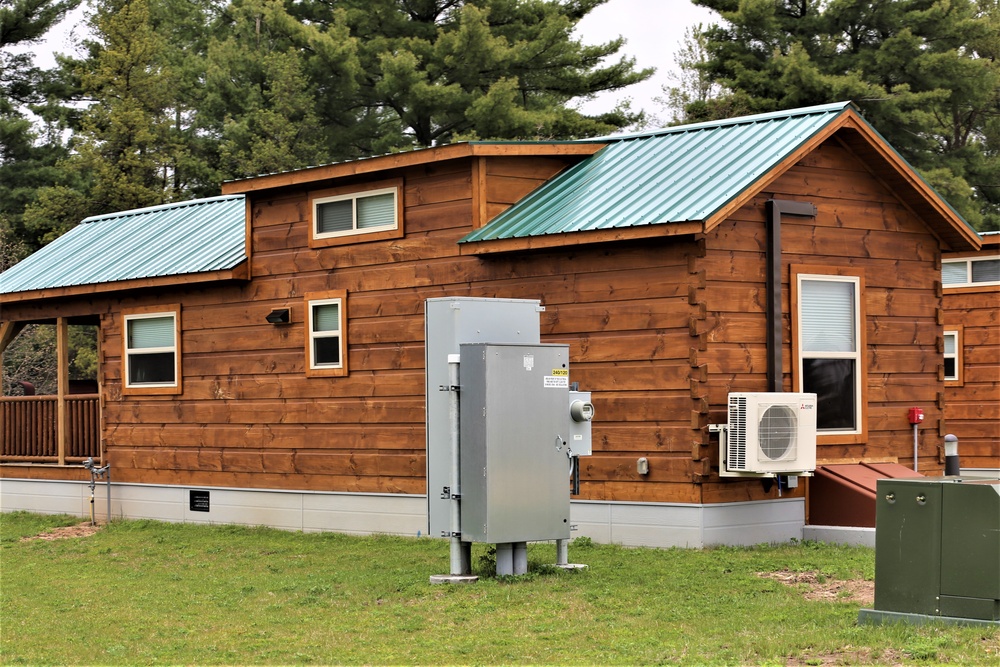 Cabins at Fort McCoy's Pine View Campground