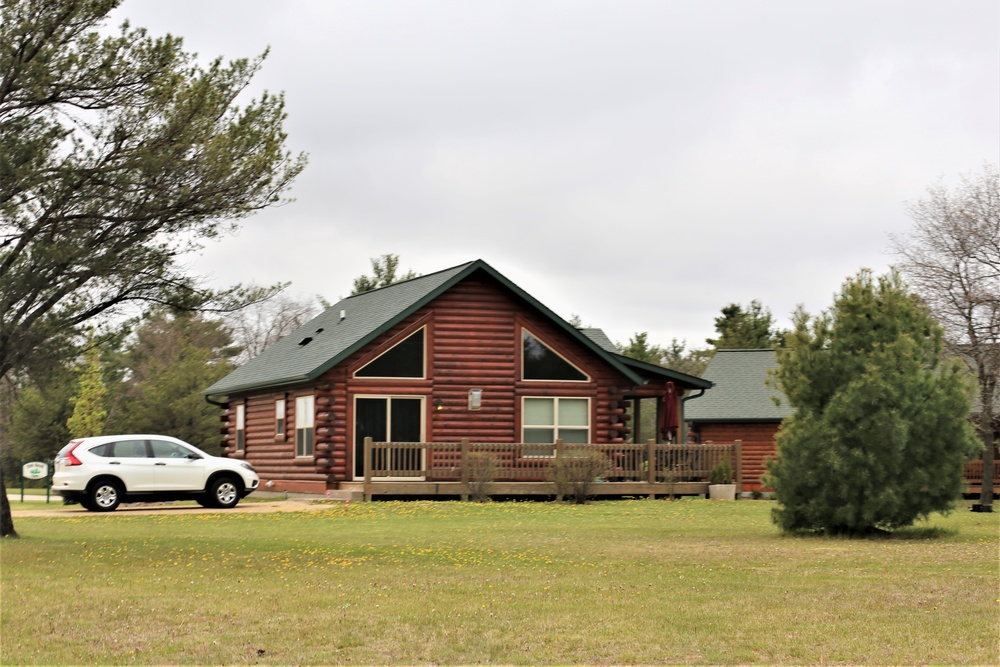 Cabins at Fort McCoy's Pine View Campground