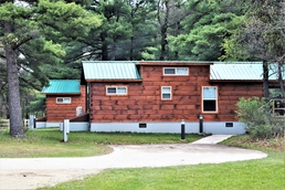 Cabins at Fort McCoy's Pine View Campground