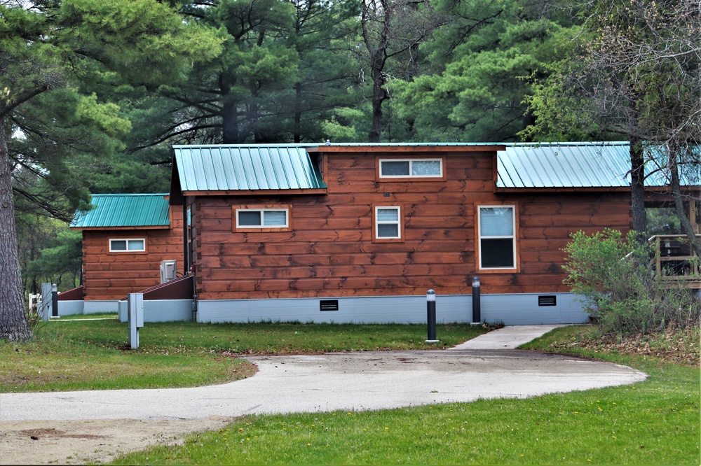 Cabins at Fort McCoy's Pine View Campground