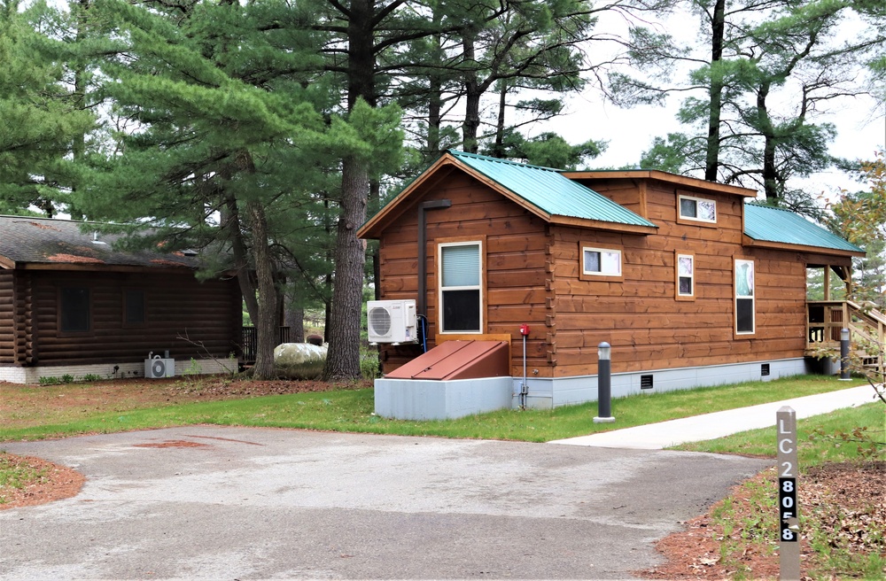 Cabins at Fort McCoy's Pine View Campground