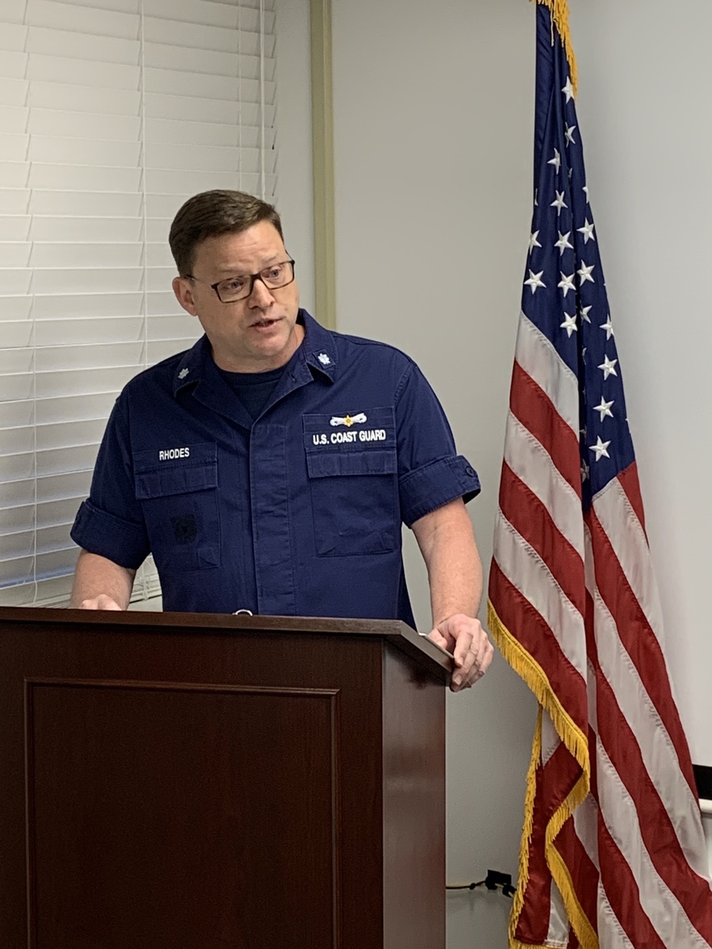 Coast Guard Sector Lower Mississippi River held change of command