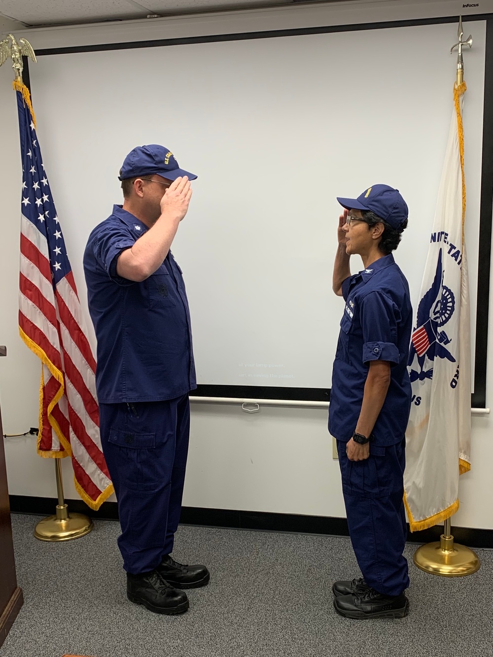 Coast Guard Sector Upper Mississippi River held change of command