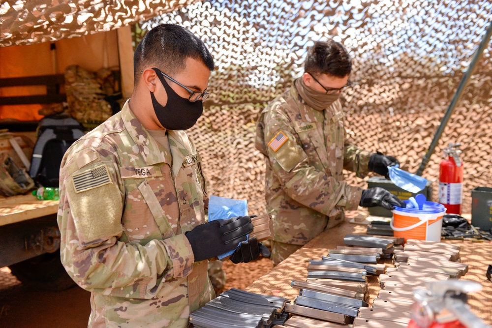 536th Support Maintenance Company Returns to Combat Training