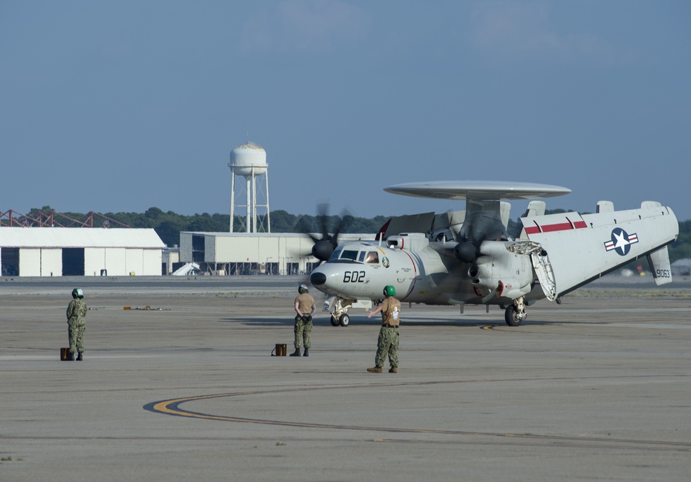 VAW 126 Returns Home